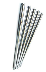 Multi Pack x5 Eco-friendly Stainless Steel Staws